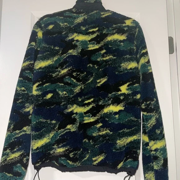 American eagle retro zip up fleece jacket - Picture 3 of 7